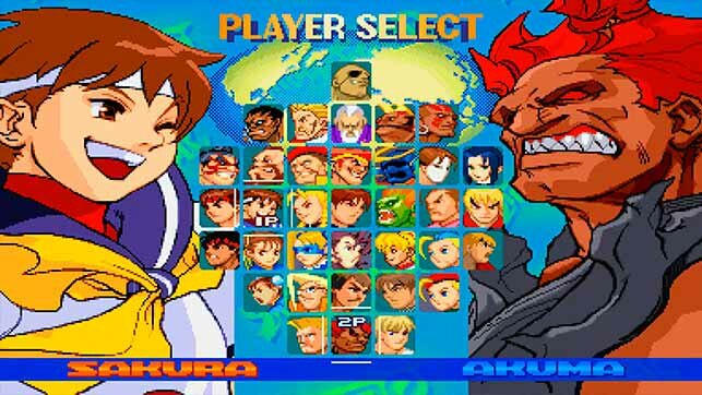 Hyper Street Fighter Zero é dos jogos mugen para pc fraco mais legais